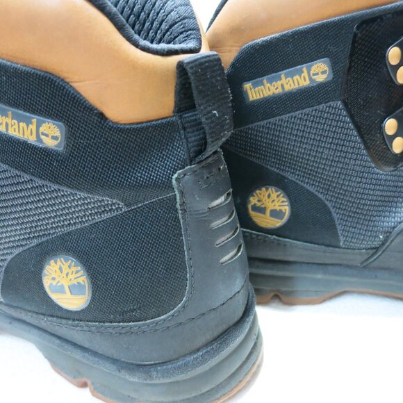 Timberland Light Soft Rubber Canvas Hiking Boots Shoes Footwear Men's Sz 9 - Picture 7 of 7